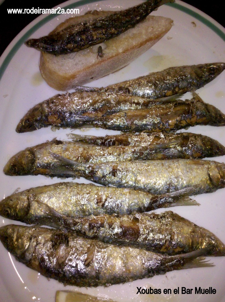 Xoubas sardinas en la de diego en aldán